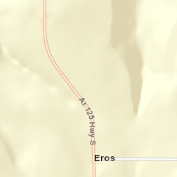 Eros Arkansas Street Map