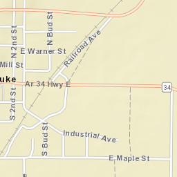 101-199 Industrial Avenue, Marmaduke, AR Street Map