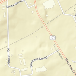 Coulter Tennessee Street Map