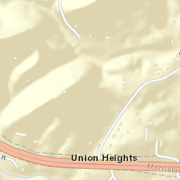 Union Heights Tennessee Street Map