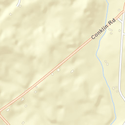 Conklin Tennessee Street Map