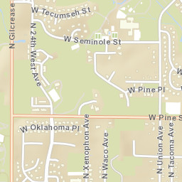 1692-1698 West Seminole Street, Tulsa, OK Street Map