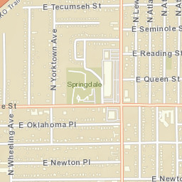 2189 East Newton Street, Tulsa, OK 74110 Street Map