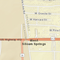 2344 U.S. 59 West Siloam Springs OK Street Map