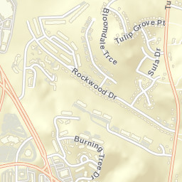 Hermitage Woods Tennessee Street Map