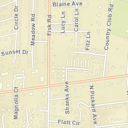 Park Village Tennessee Street Map