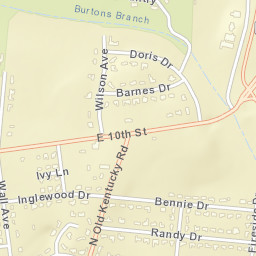 Laurel Park Tennessee Street Map