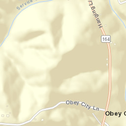 Obey City Tennessee Street Map