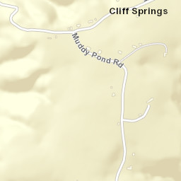 Cliff Springs Tennessee Street Map