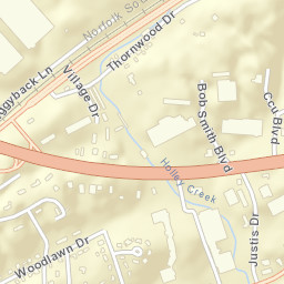 501-599 Justis Dr, Greeneville, TN 37745 Street Map