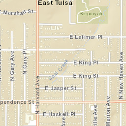 3504 E Latimer Pl Tulsa OK 74115 Street Map