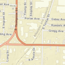 1320-1998 Turner St, Springdale, AR Street Map