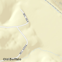 Old Buffalo Arkansas Street Map