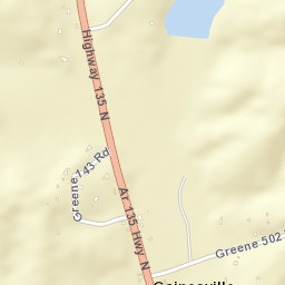Gainesville Arkansas Street Map