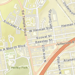 2720 Meharry Blvd, Nashville, TN 37208 Street Map