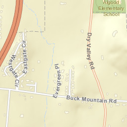 White Plains Tennessee Street Map