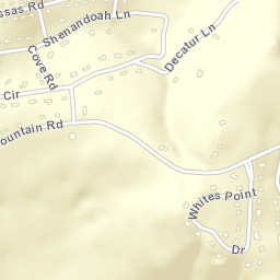 Shenandoah Estates Tennessee Street Map