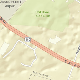 Bluegrass Tennessee Street Map