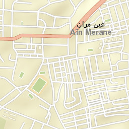 ’Aïn Merane Street Map