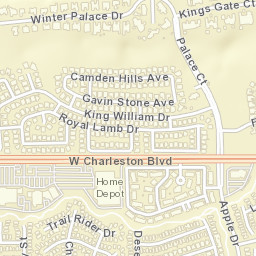 9540-9566 W Charleston Blvd Las Vegas NV 89145 Street Map