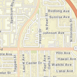 US-95 Las Vegas NV 89110 America Street Map