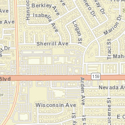 4723 E Nevada Ave Las Vegas NV Street Map