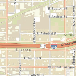 704 N Rockford Ave Tulsa OK 74106 Street Map