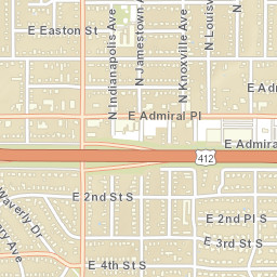 14-44 North Harvard Avenue, Tulsa, OK Street Map