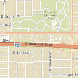 4148 E Admiral Pl Tulsa OK 74115 Street Map