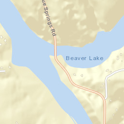 19439-20223 Blue Springs Road, Springdale Street Map