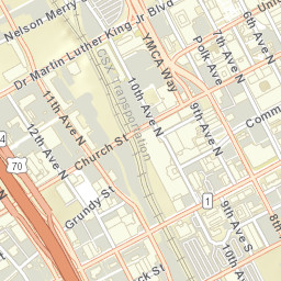 130-148 11th Avenue South, Nashville, TN Street Map