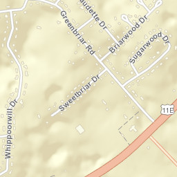Briarcliff View Tennessee Street Map