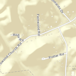 Fernwood Tennessee Street Map