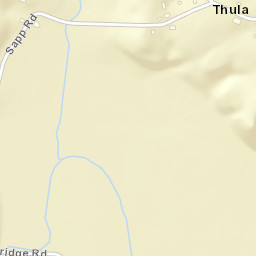 Thula Tennessee Street Map