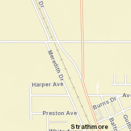22980 Ave 200 Strathmore CA 93267 Street Map