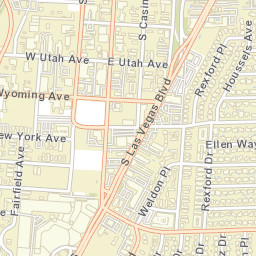 2000 South Las Vegas Boulevard, Las Vegas Street Map