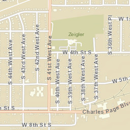 3729-3813 W 4th St Tulsa OK 74127 Street Map