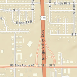 10601 East 6th Street, Tulsa, OK 74128 Street Map