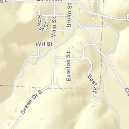 Everton Arkansas Street Map