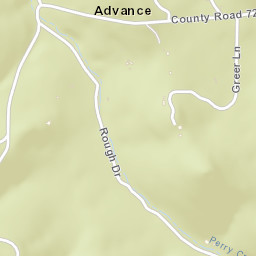 Advance Arkansas Street Map