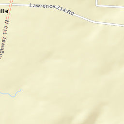 Annieville Arkansas Street Map