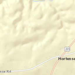 Hortense Tennessee Street Map