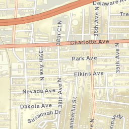 3900 Dakota Avenue, Nashville, TN Street Map