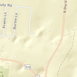 Burton Estates Tennessee Street Map