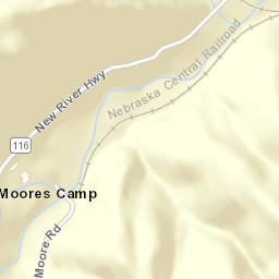 Moores Camp Tennessee Street Map