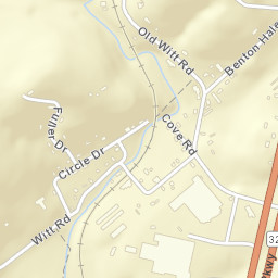 Witt Tennessee Street Map