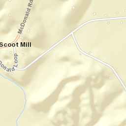 Scoot Mill Tennessee Street Map