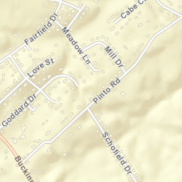 Rustic Acres Tennessee Street Map