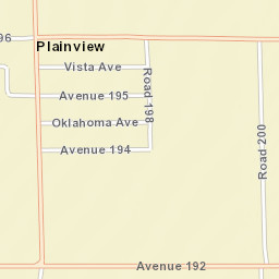 Plainview California Street Map