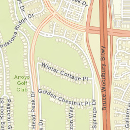 I-215 West Beltway Trail Las Vegas NV Street Map